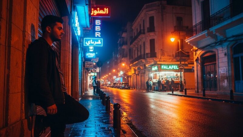 Still from Falafel (2006) by Michel Kammoun — post-war Beirut drama, Bayard d Or winner