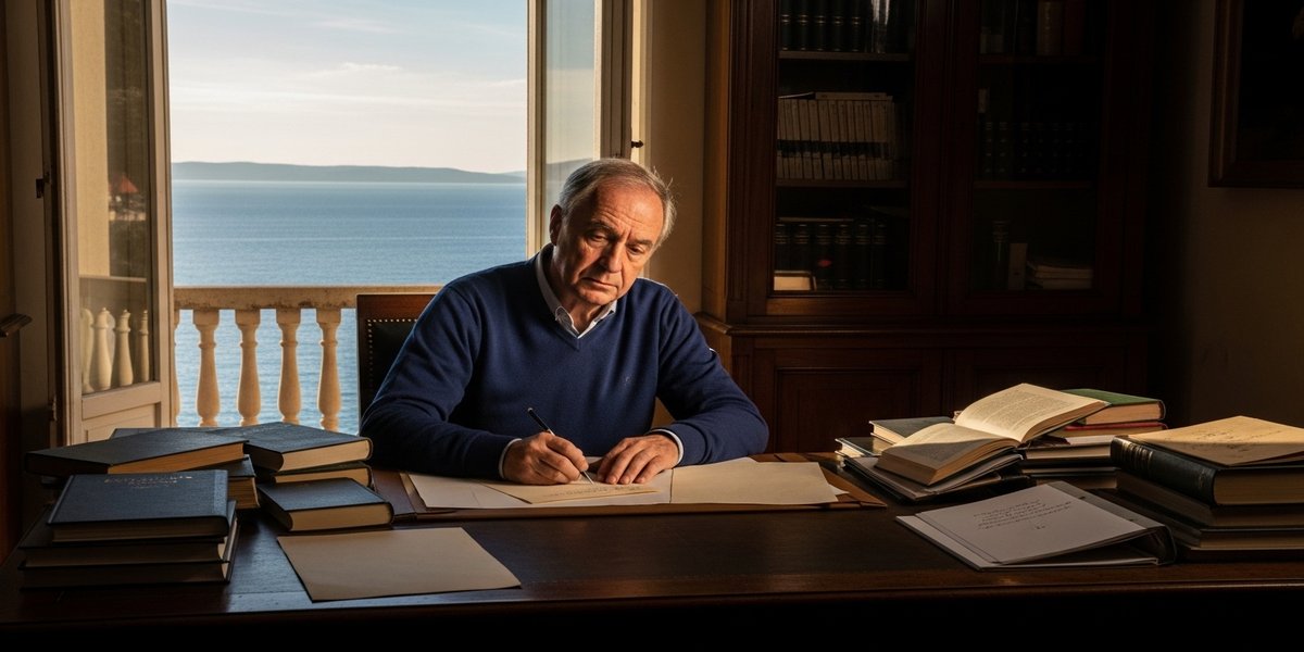 Author Predrag Matvejevic, writer of Mediterranean Breviary, on the sea as cultural archive