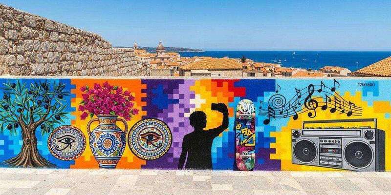Mediterranean street art — murals on city walls from Beirut to Athens expressing urban voices